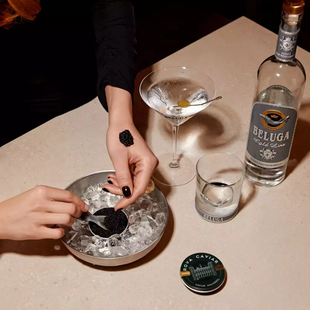 Vodka Memberi Ruang untuk Rasa Caviar