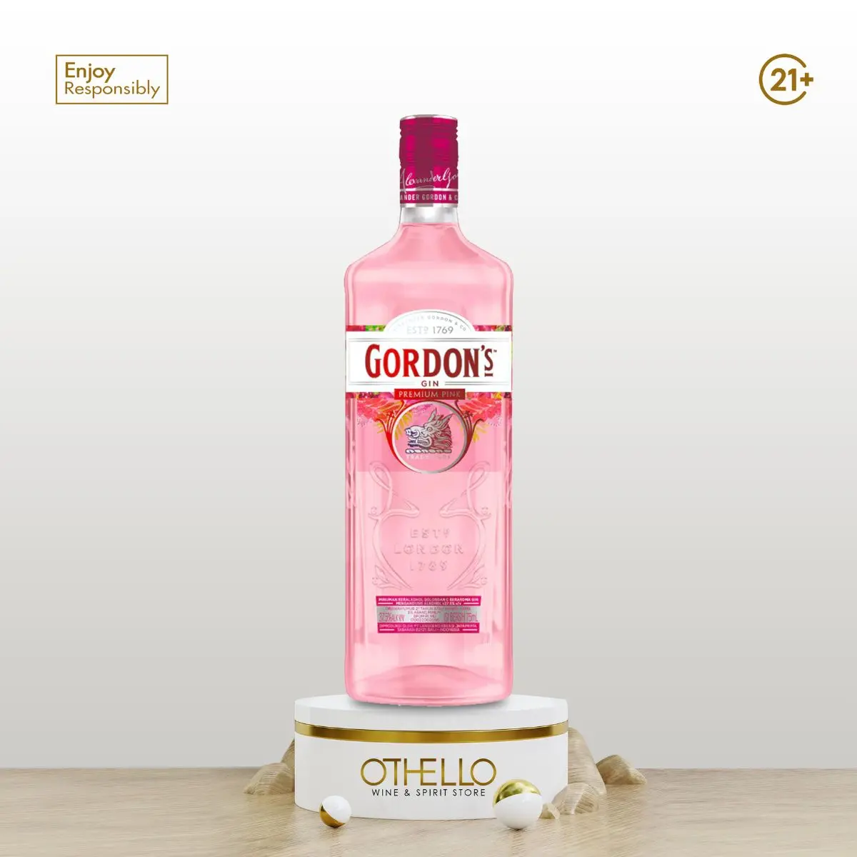 Gordons Gin Premium Pink  750ml