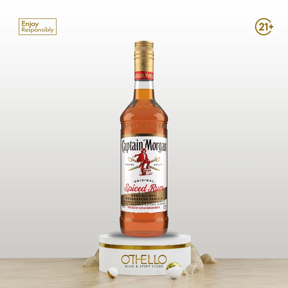 Captain Morgan Original Spiced Gold Rum 750ml