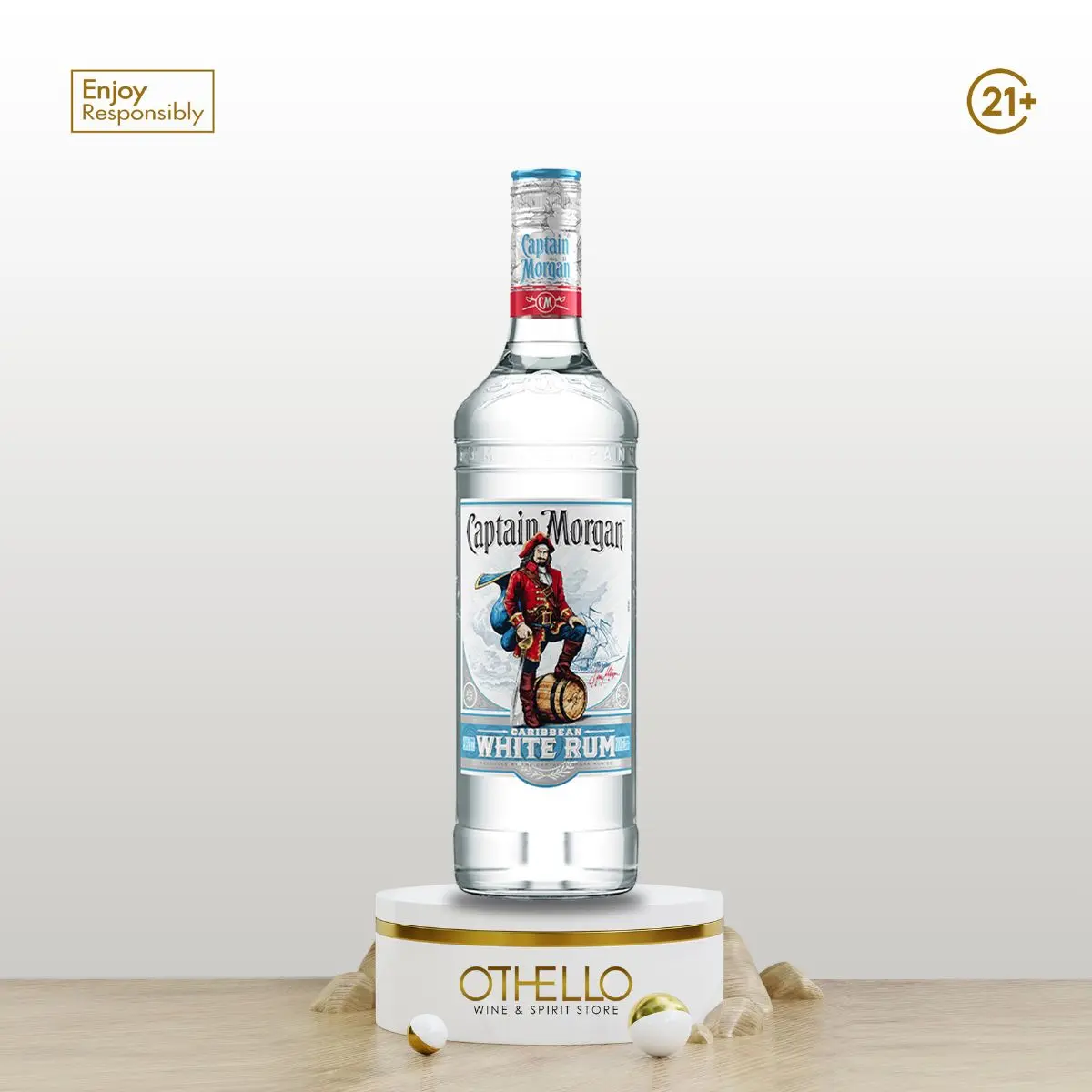 Captain Morgan Original Spiced White Rum 750ml