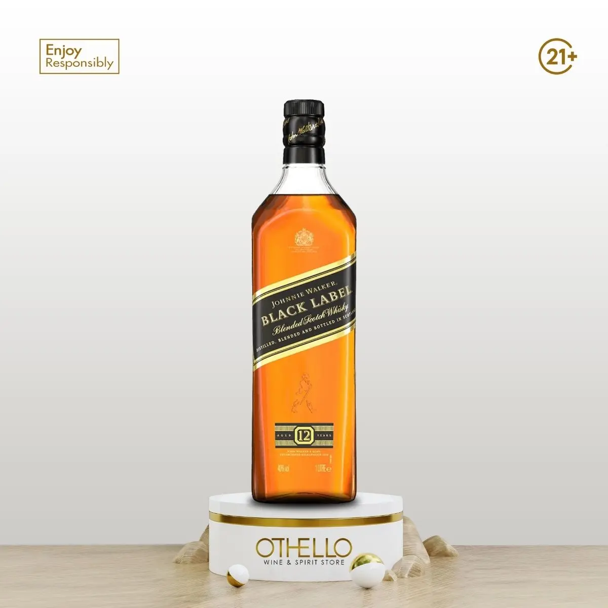 Johnnie Walker Black Label 1L