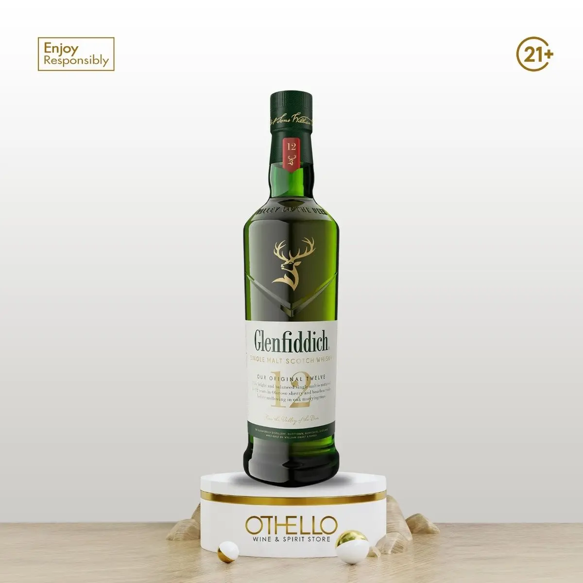 The Glenfiddich 12yrs 700ml