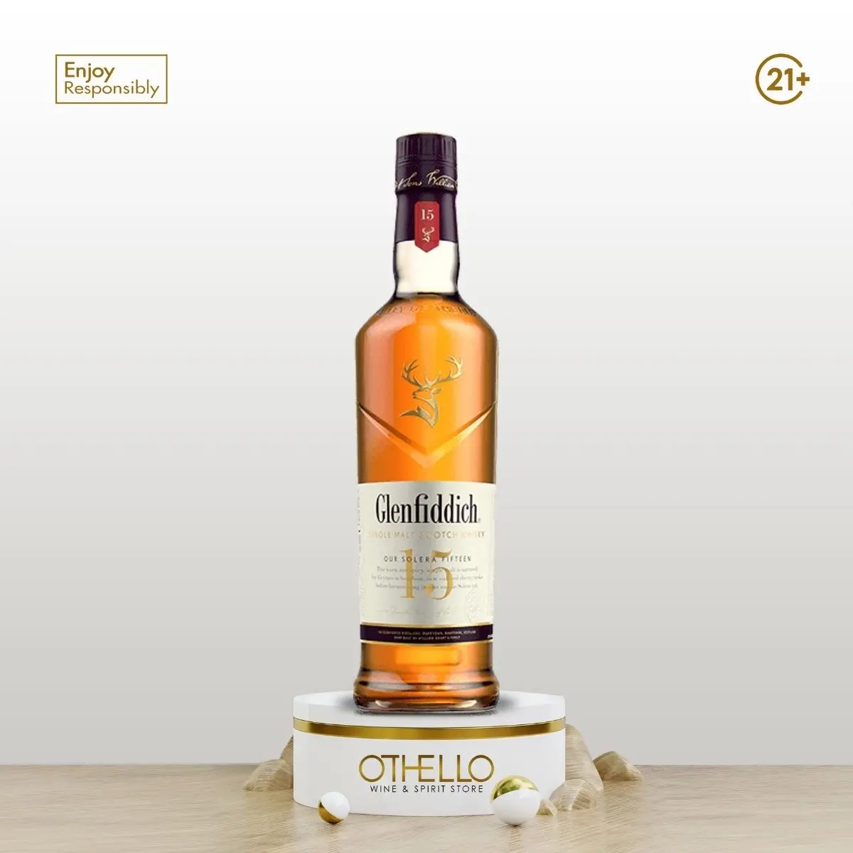 The Glenfiddich 15 700ml