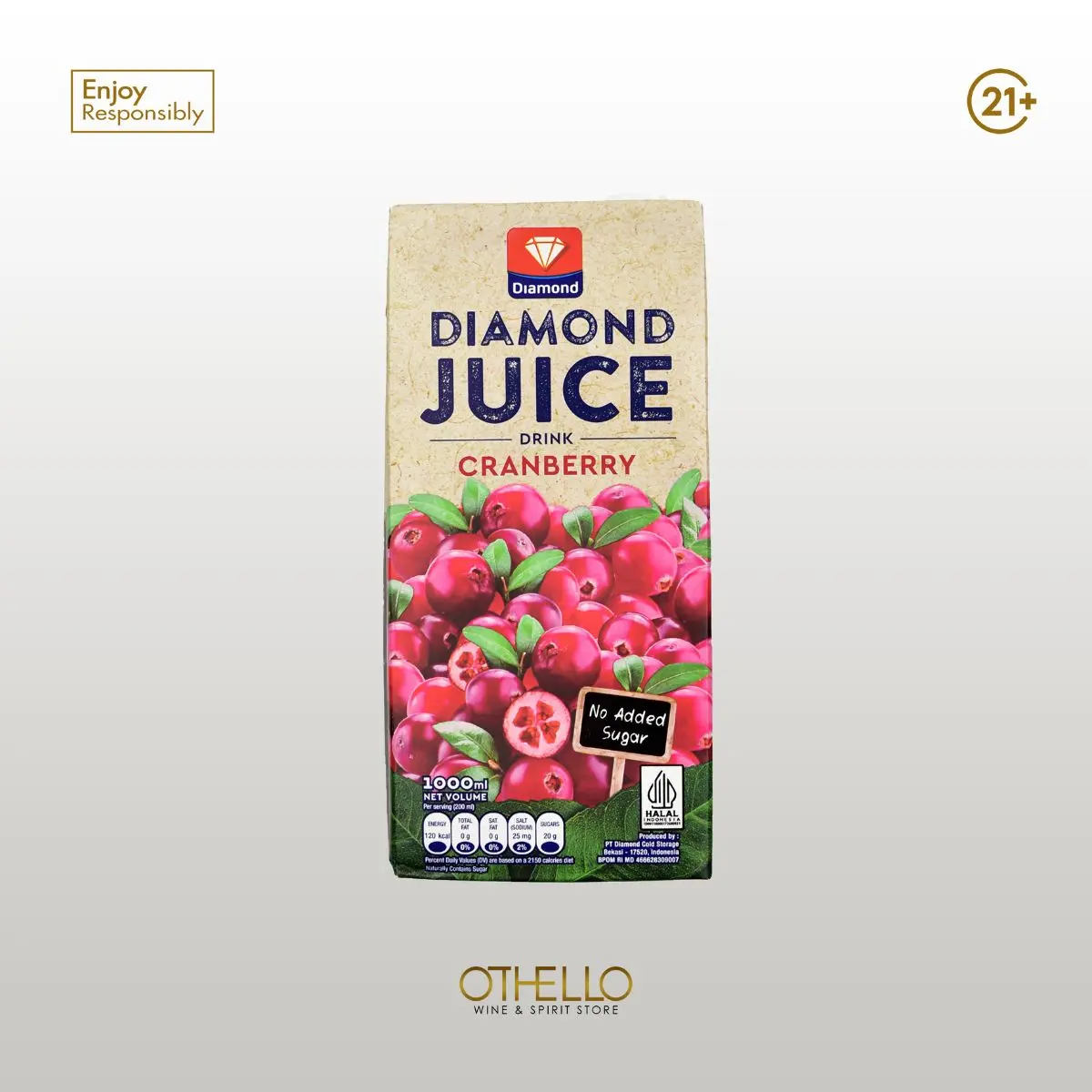 Diamond Juice Cranberry 1L