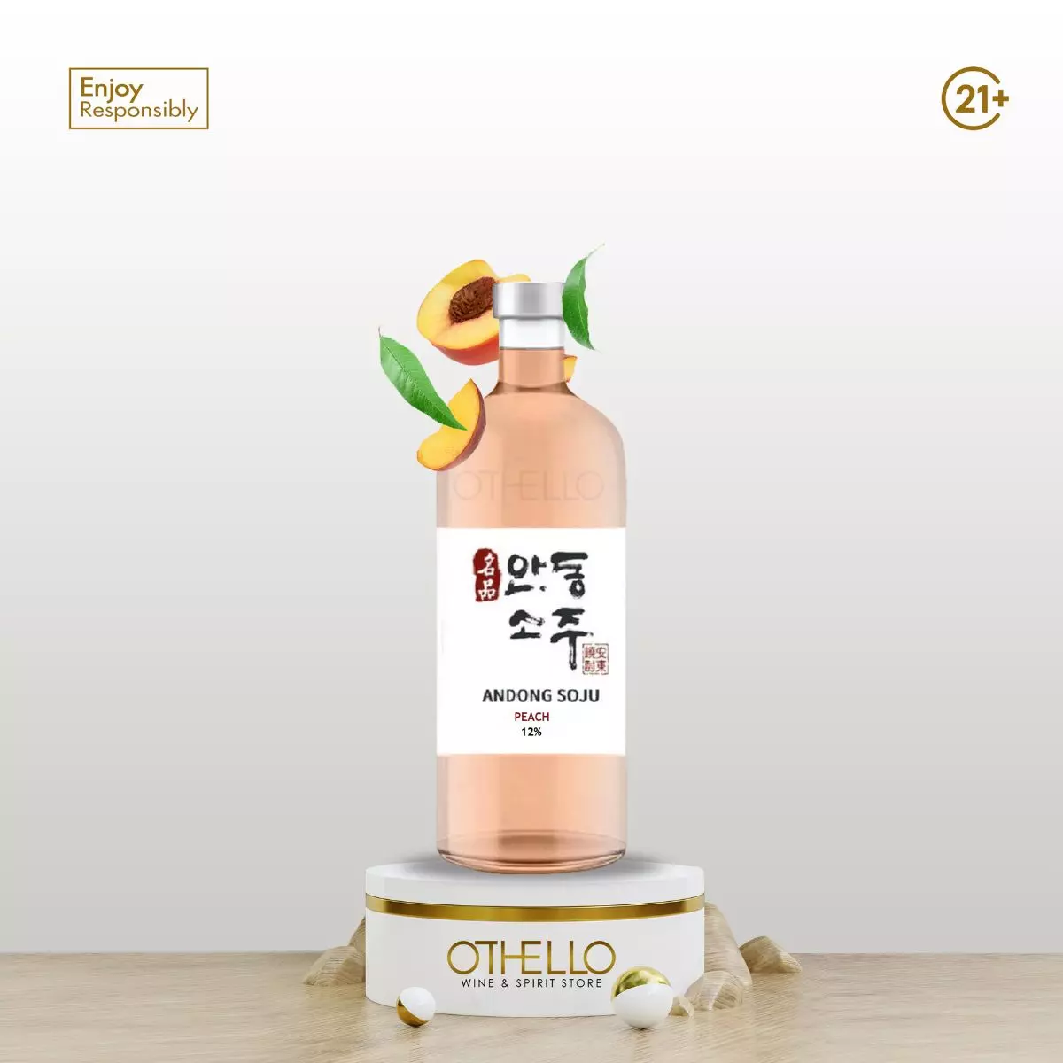 Andong Champ Joen Peach 375ml