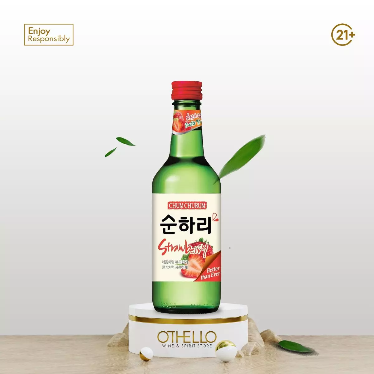 Chum Churum Strawberry 360ml