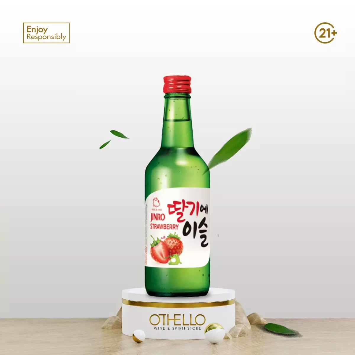 Jinro Chamisul Strawberry 360ml