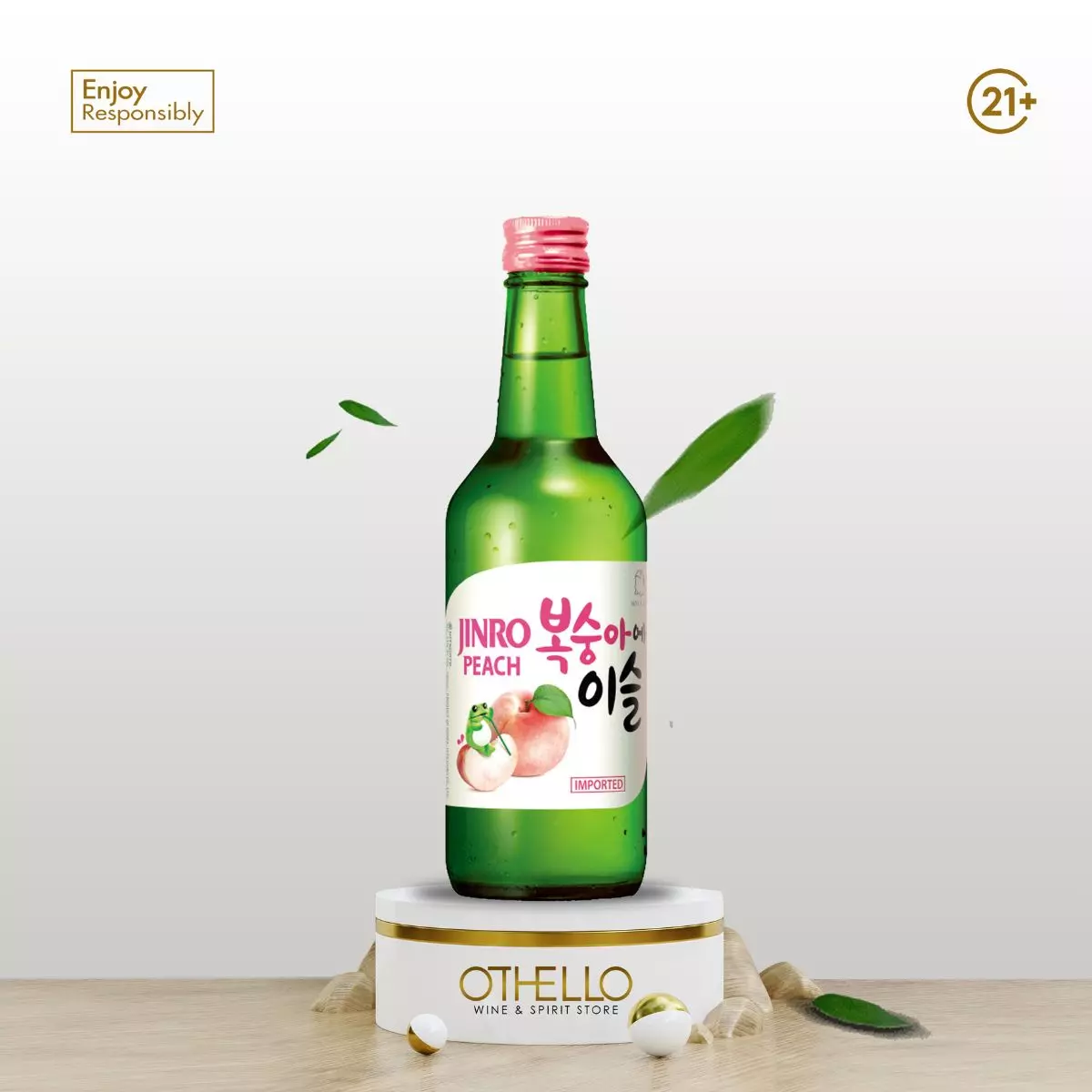 Jinro Chamisul Peach 360ml
