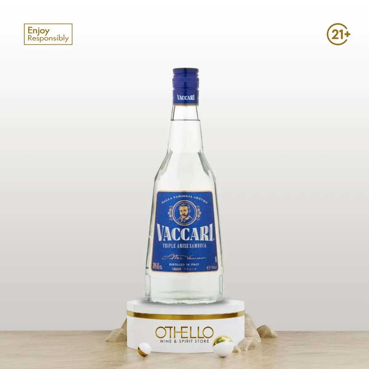 Vaccari Triple Anise Sambuca 750ml