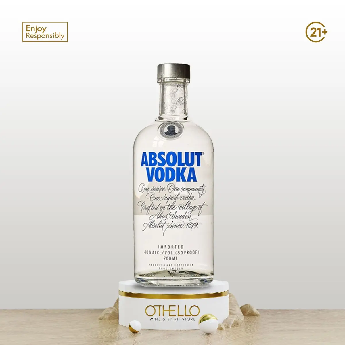 Absolute Vodka Blue 750ml