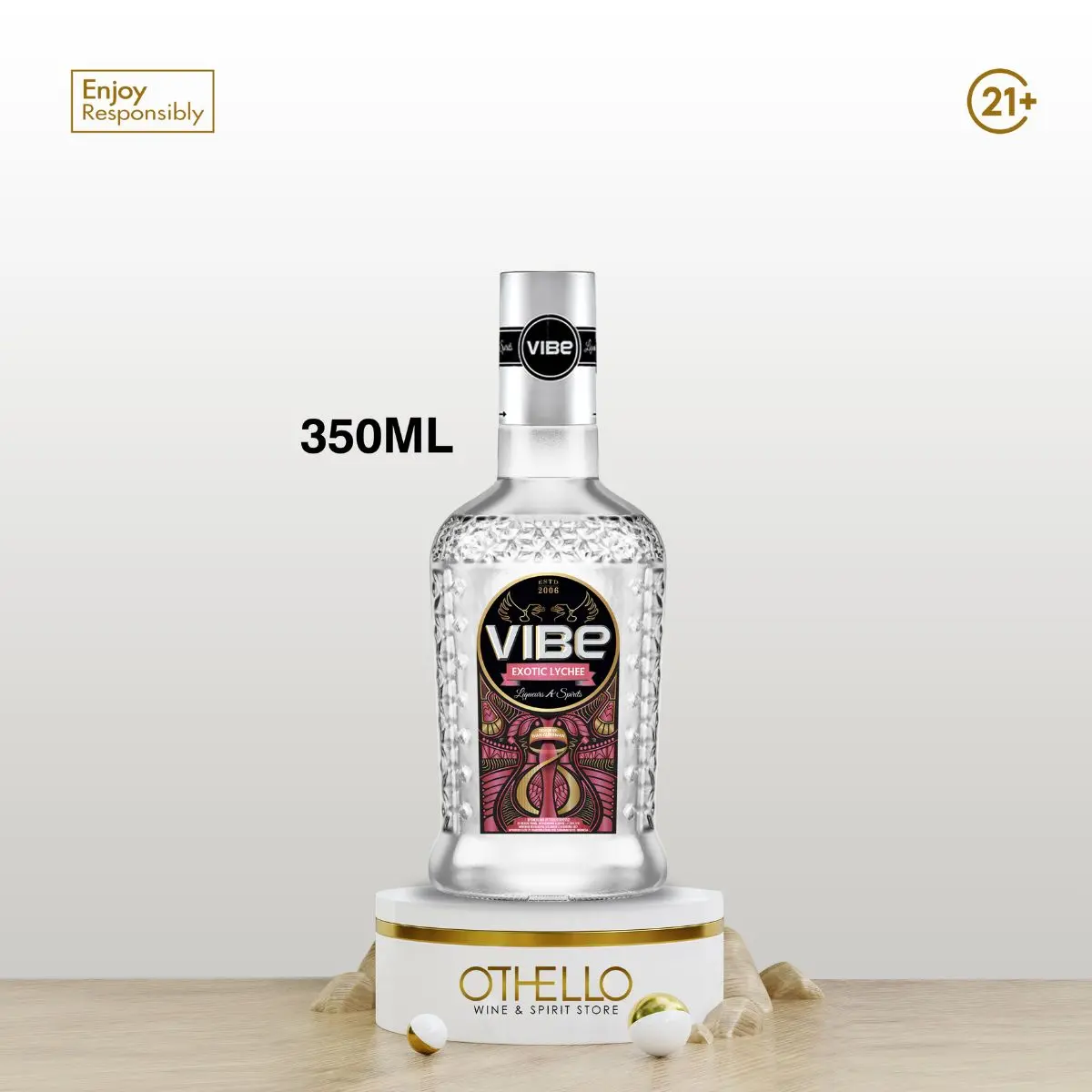 Vibe Lychee 350ml