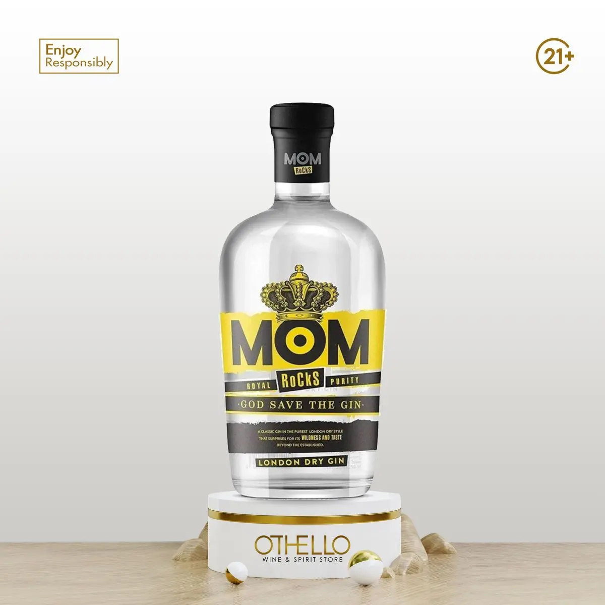 Mom Rocks Gin 700ml