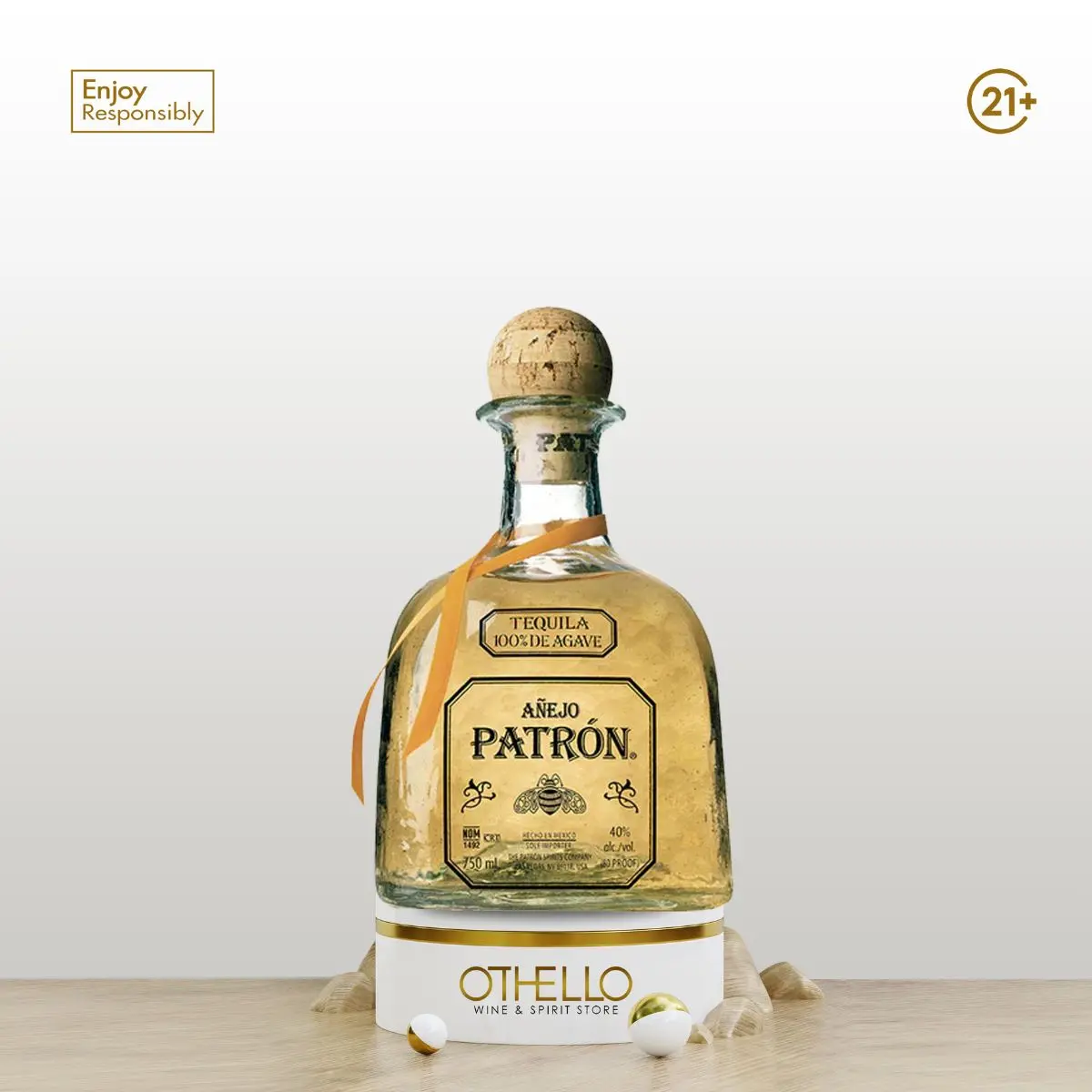 Patron Anejo Tequila 1L