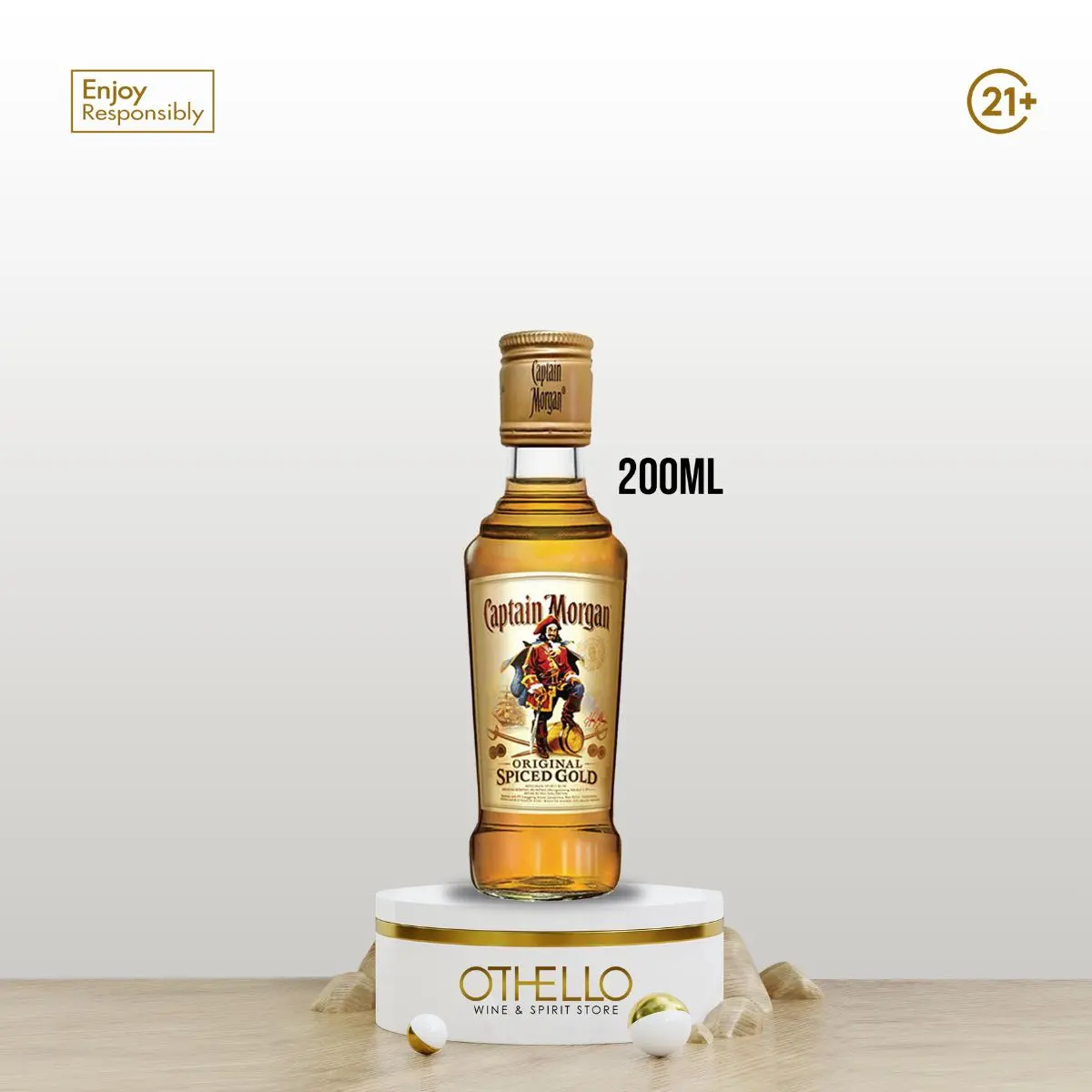 Captain Morgan Original Spiced Gold Rum 200ml