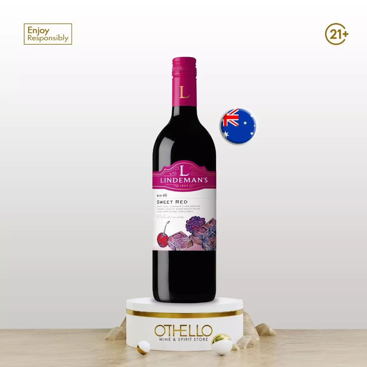 Lindemans Bin 46 Sweet Red 750ml