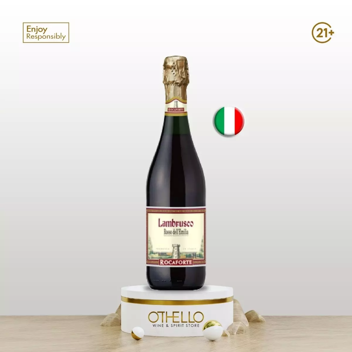 Rocaforte Lambrusco Rosso 750ml