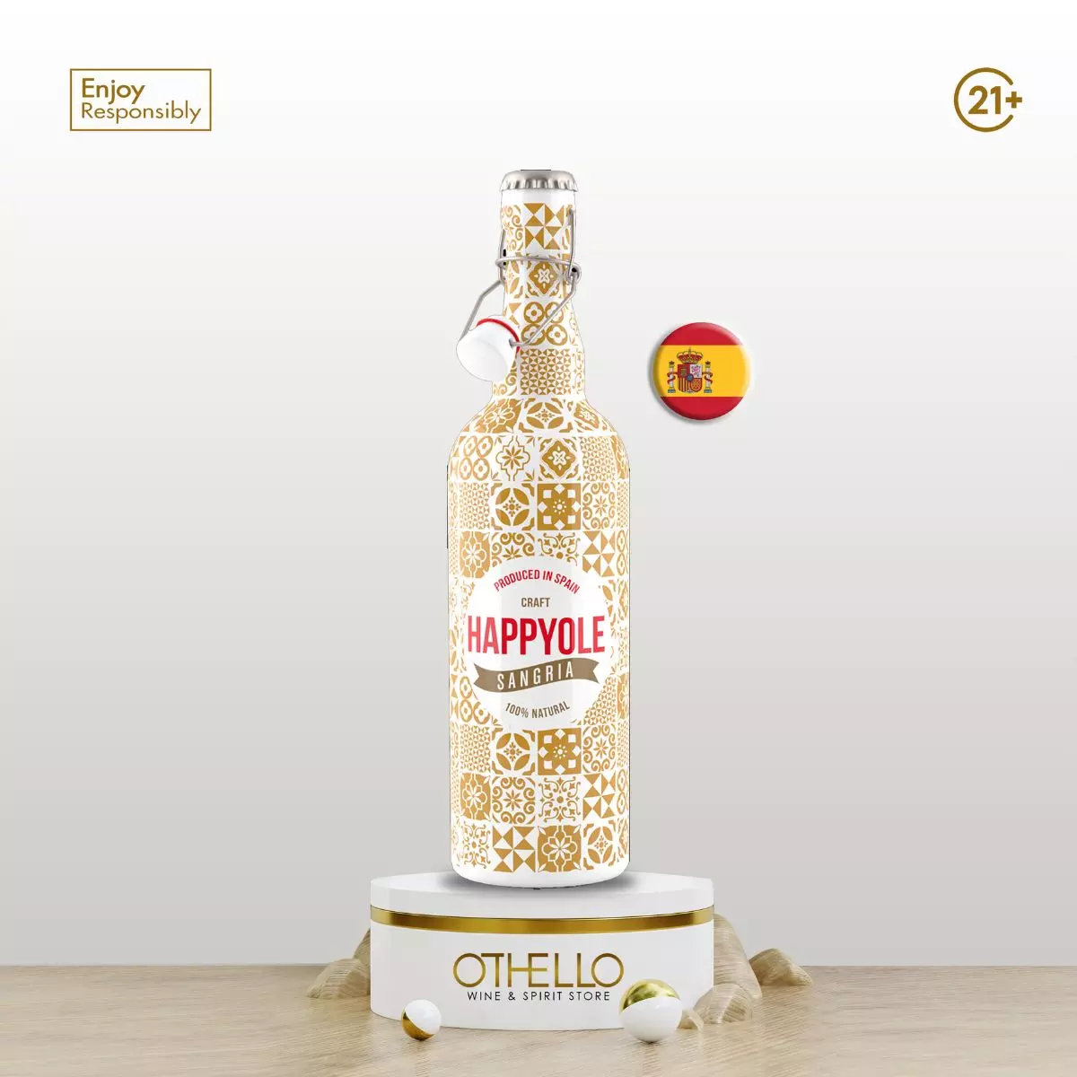 Happyole White Sangria with Tempranillo 750ml