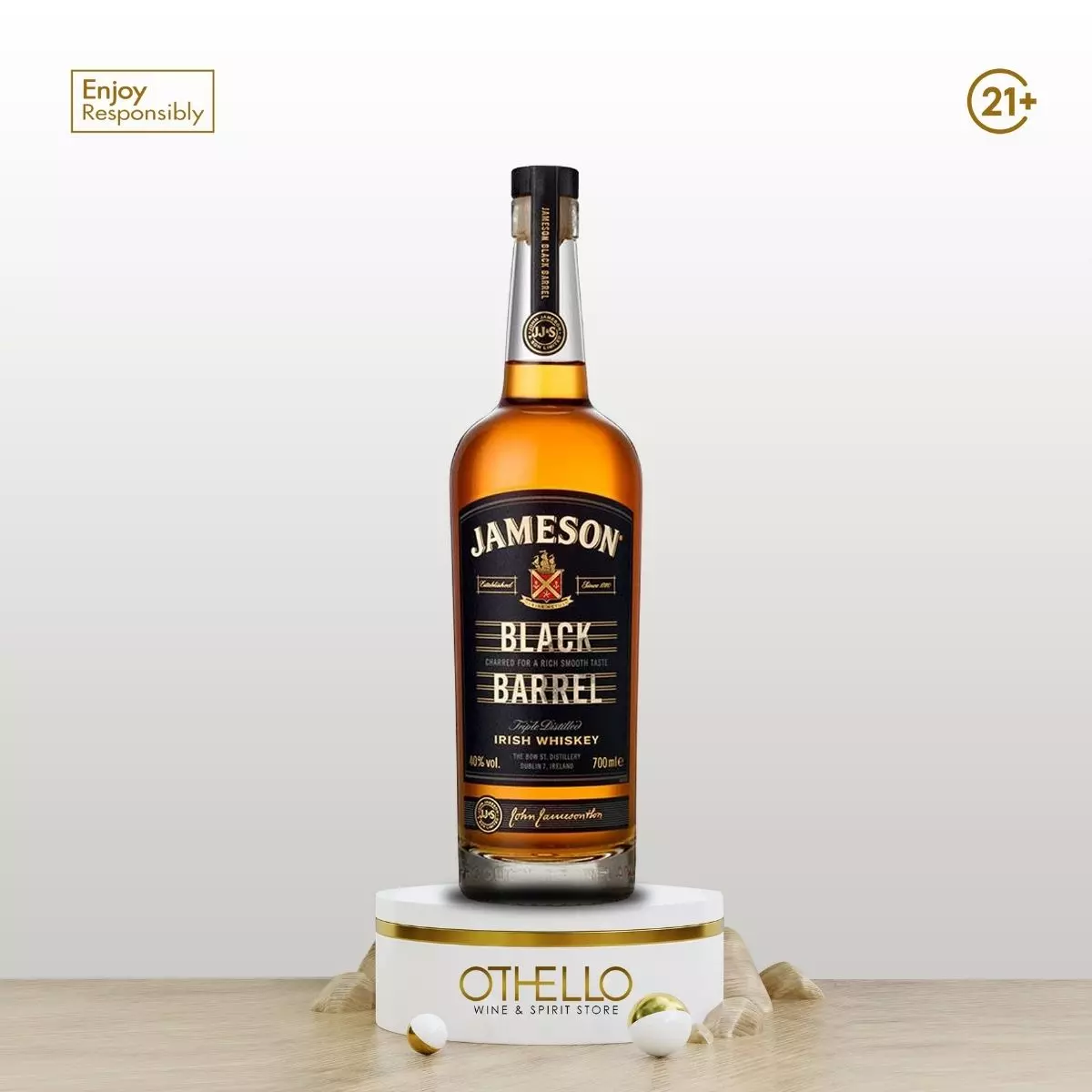 Jameson Black Barrel 700ml