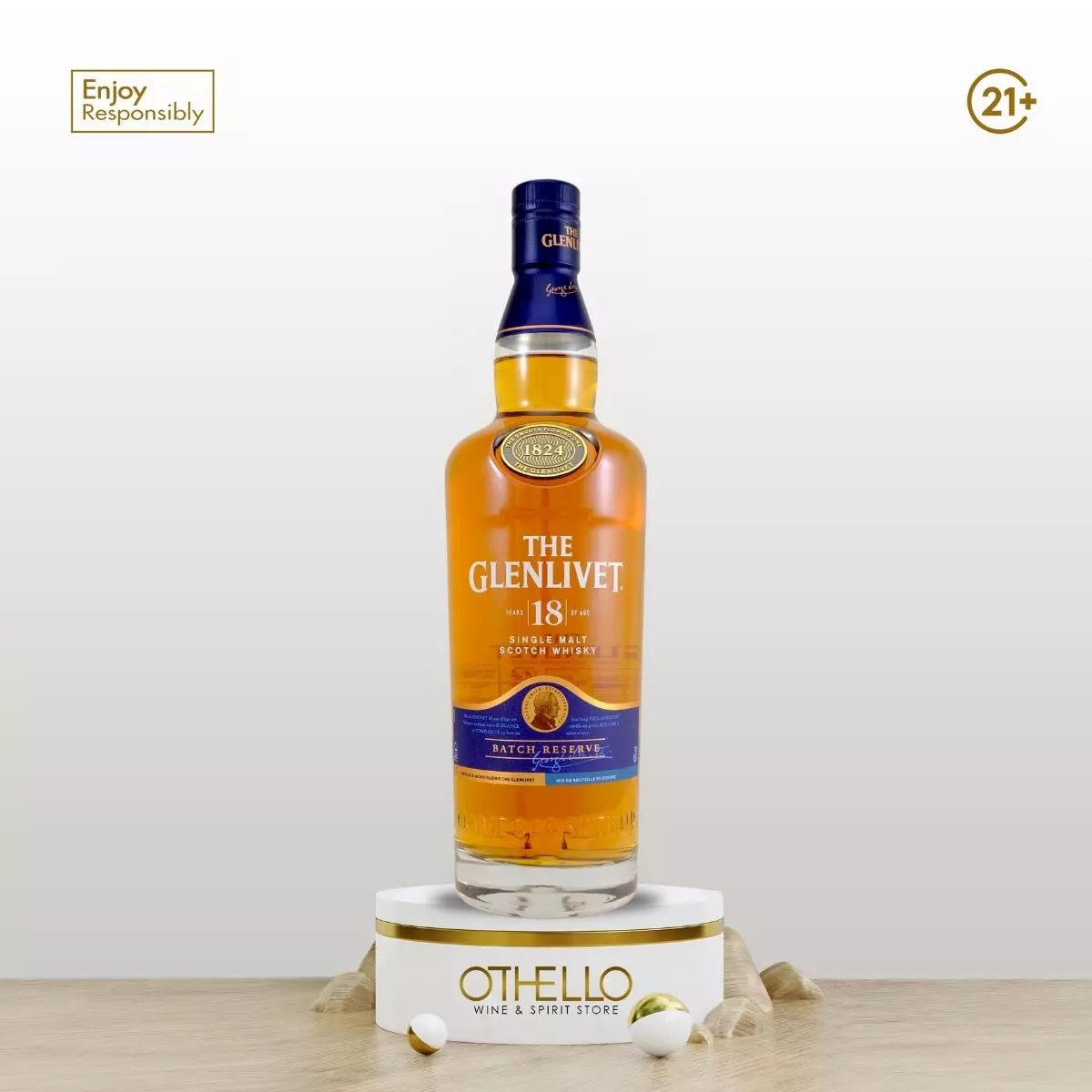 The Glenlivet 18 Years Old Single Malt 700ml