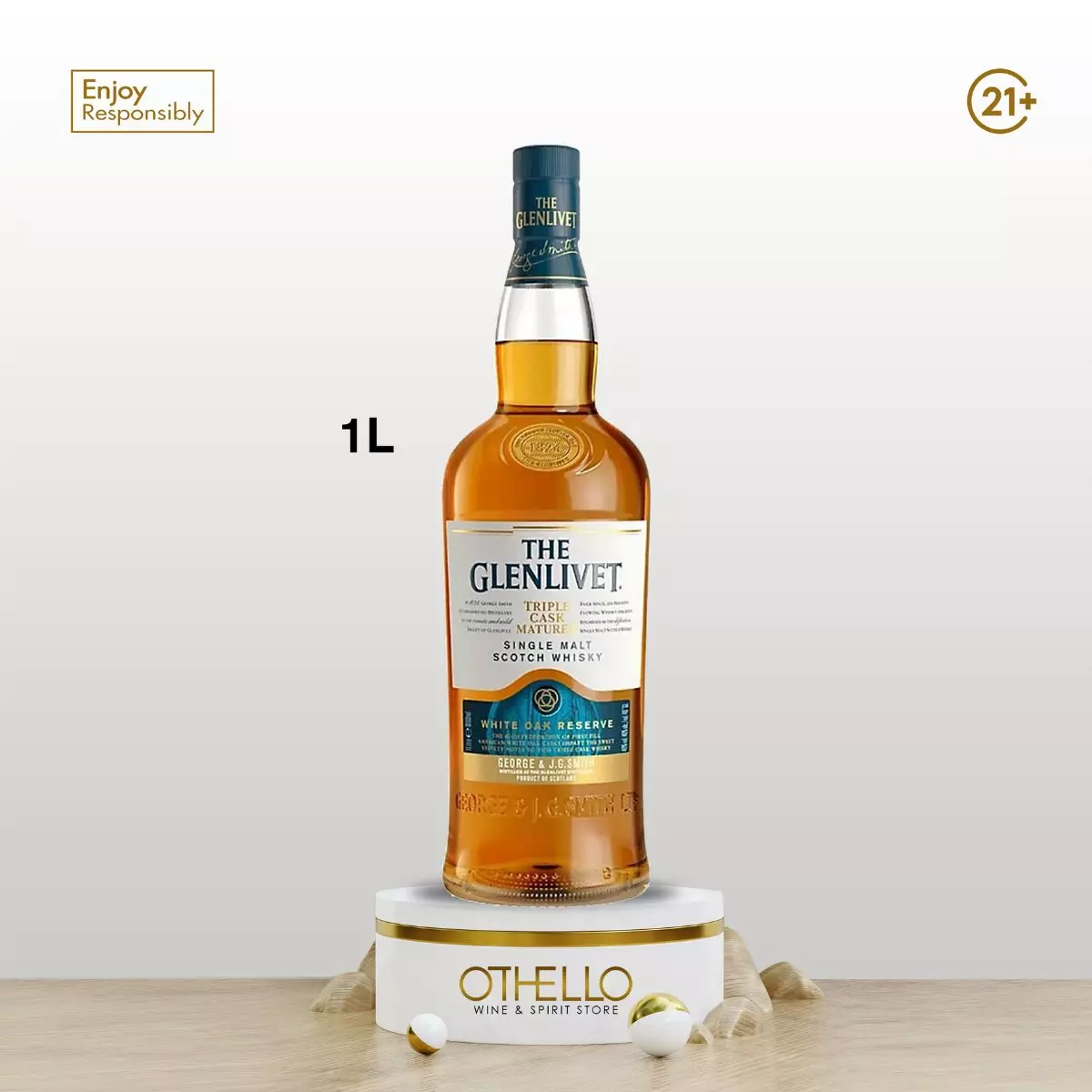 The Glenlivet Triple Cask Matured White Oak 1 Liter