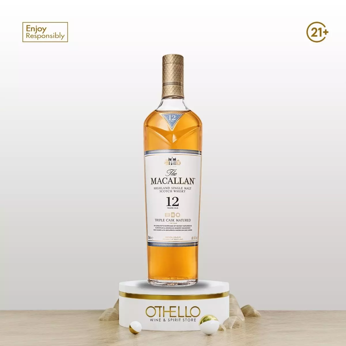 The Macallan 12 YO Triple Cask 700ml