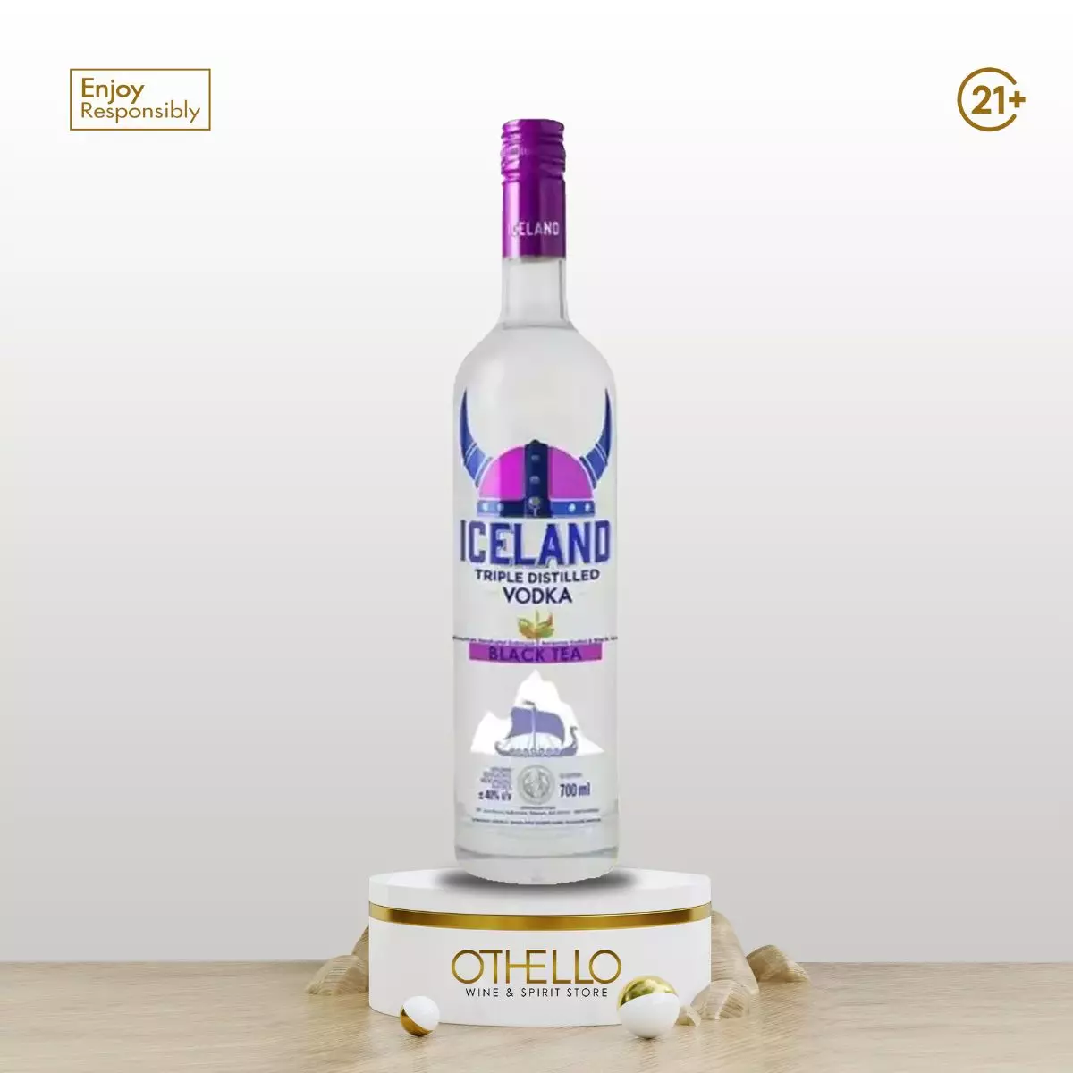 Iceland Vodka Black Tea 700ml