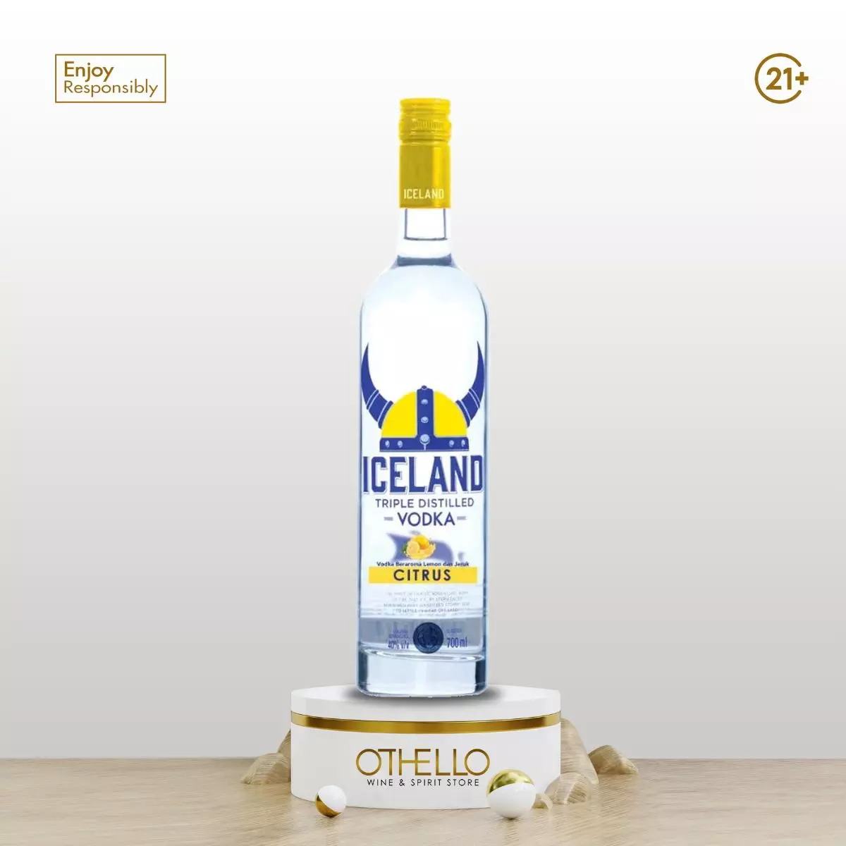 Iceland Vodka Citrus 700ml