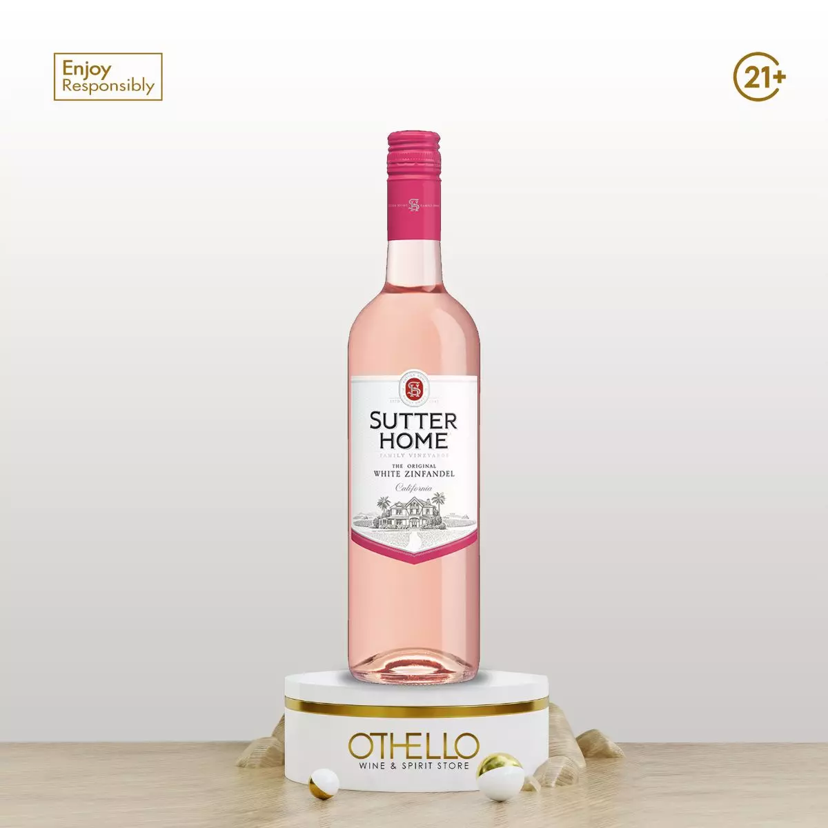 Sutter Home White Zinfadel 750ml