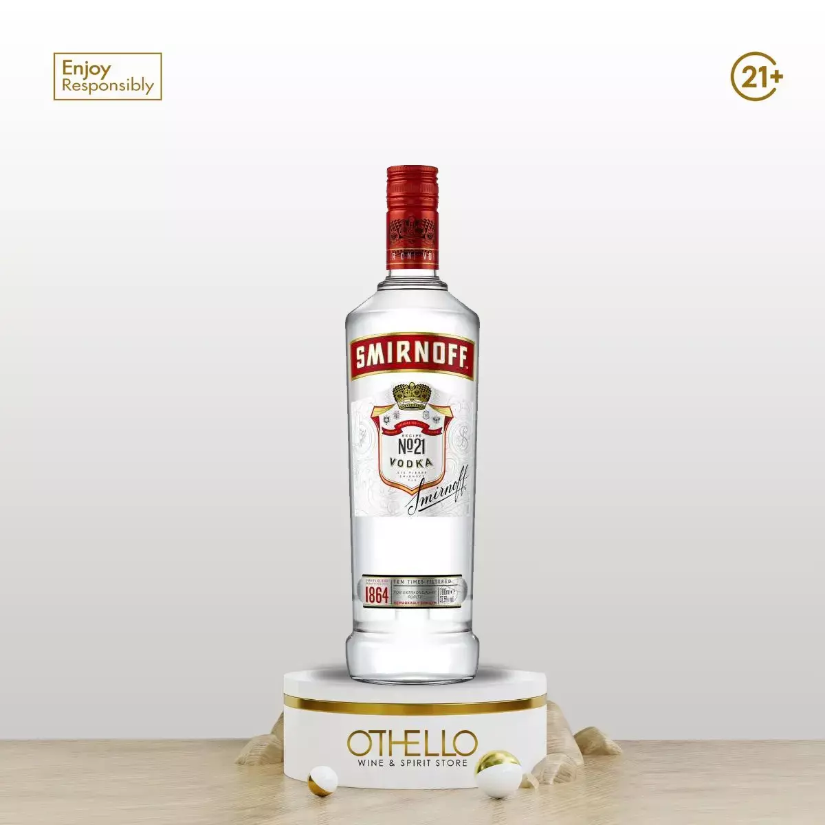 Smirnoff Vodka Recipe No.21 700ml