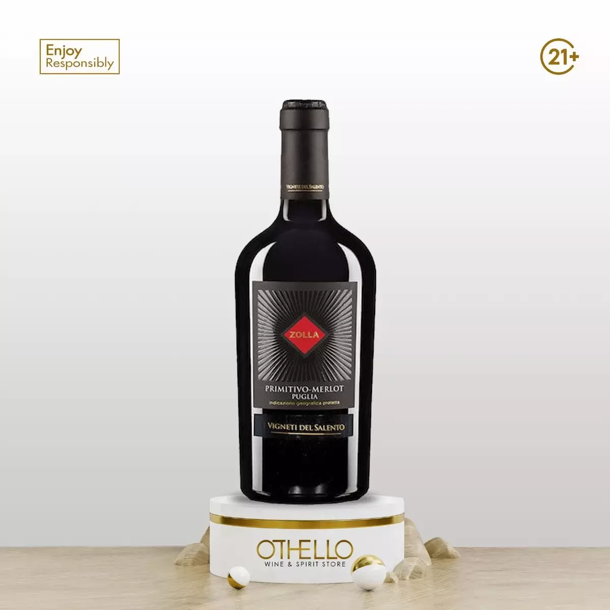 Zolla Primitivo Merlot 750ml