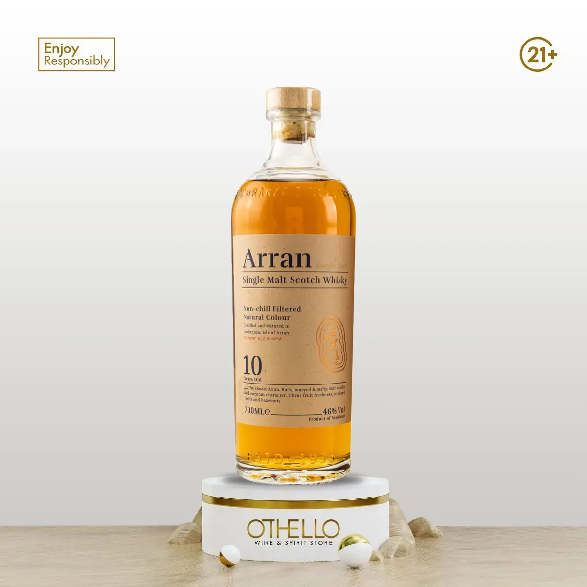 Arran 10 Years Old Scotch 700ml