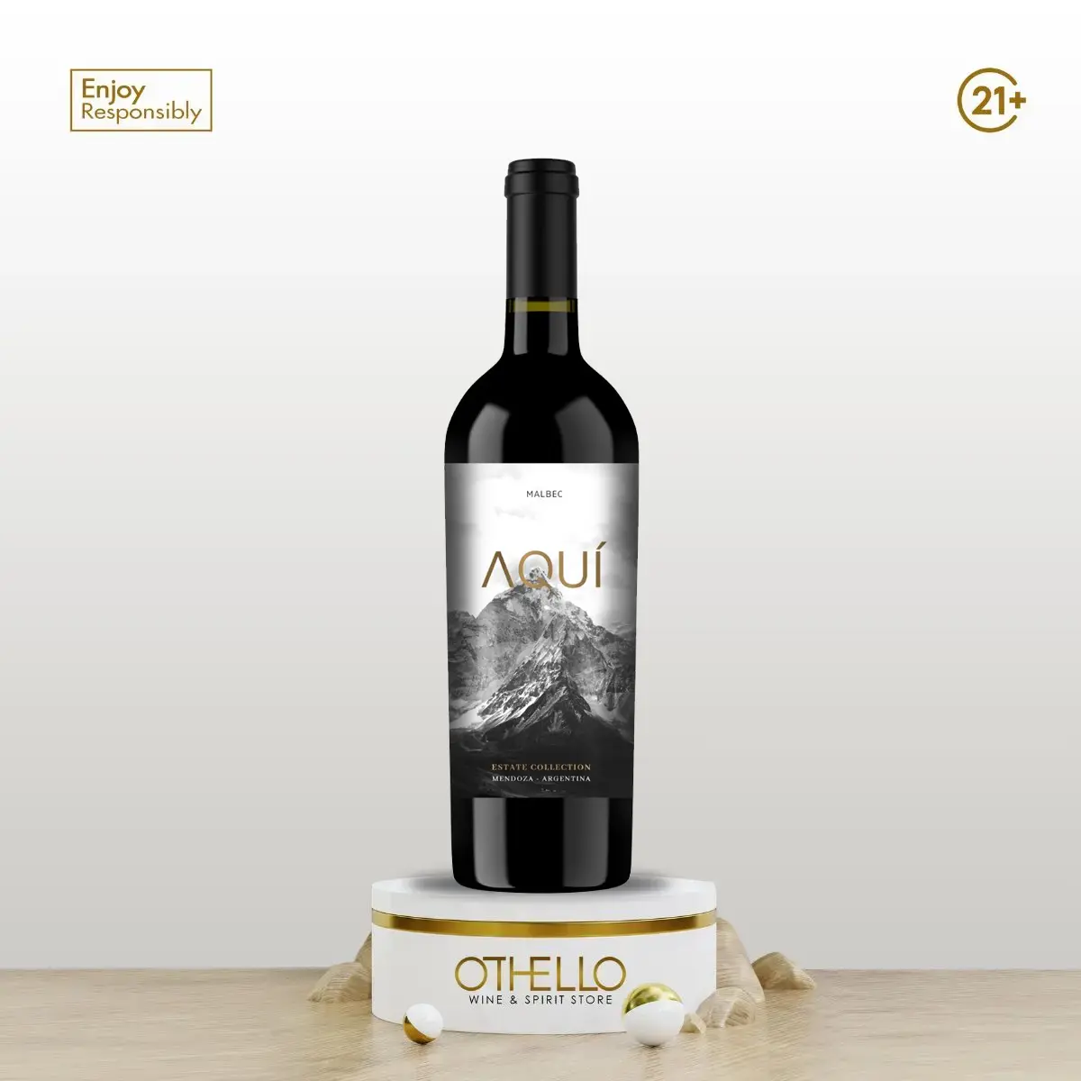 Aqui Estate Collection Malbec 750ml