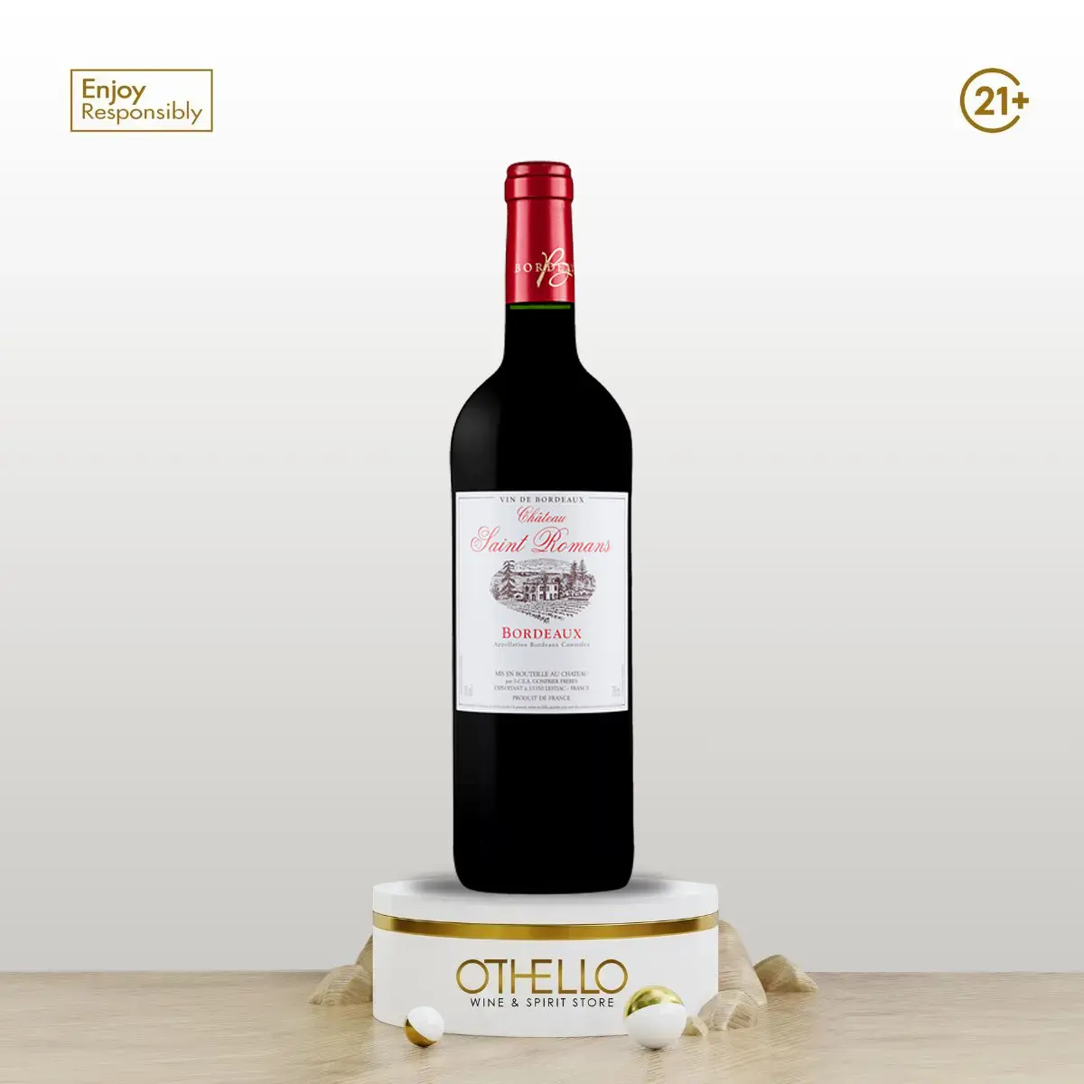 Chateau Saint Romans Bordeaux Rouge 2018 750ml