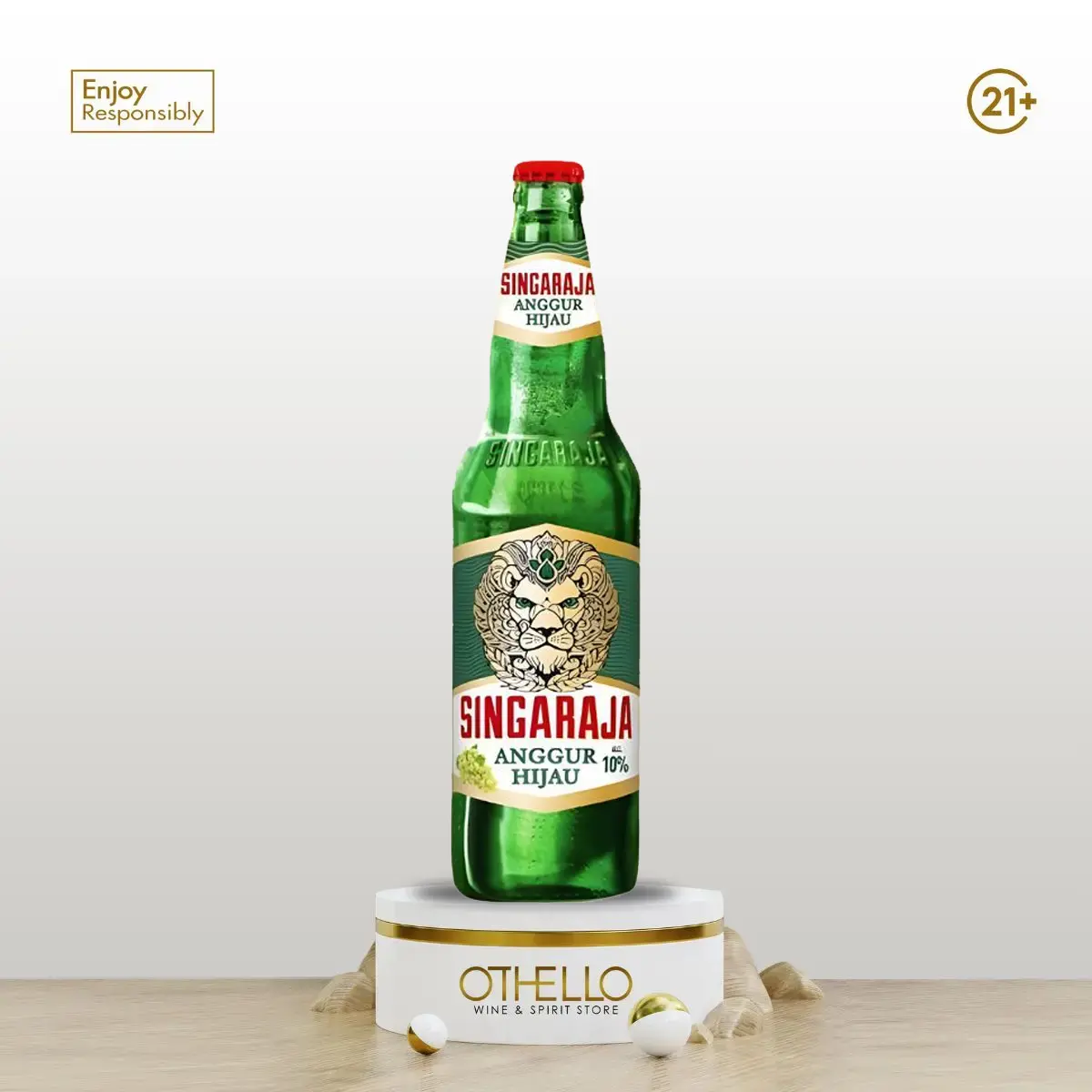 Singaraja Anggur Hijau 620ml
