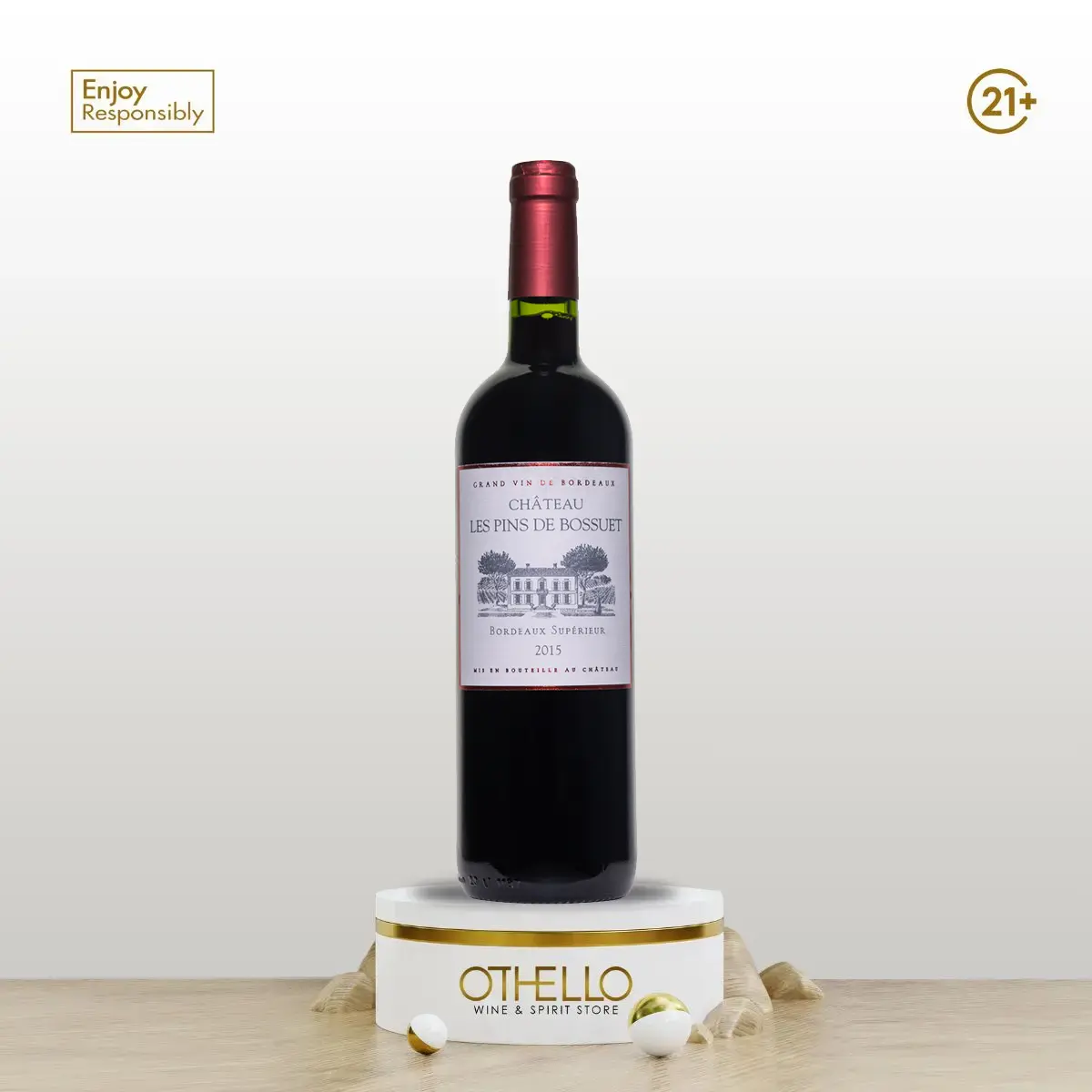 Chateau Les Pins De Bossout 2015 750ml