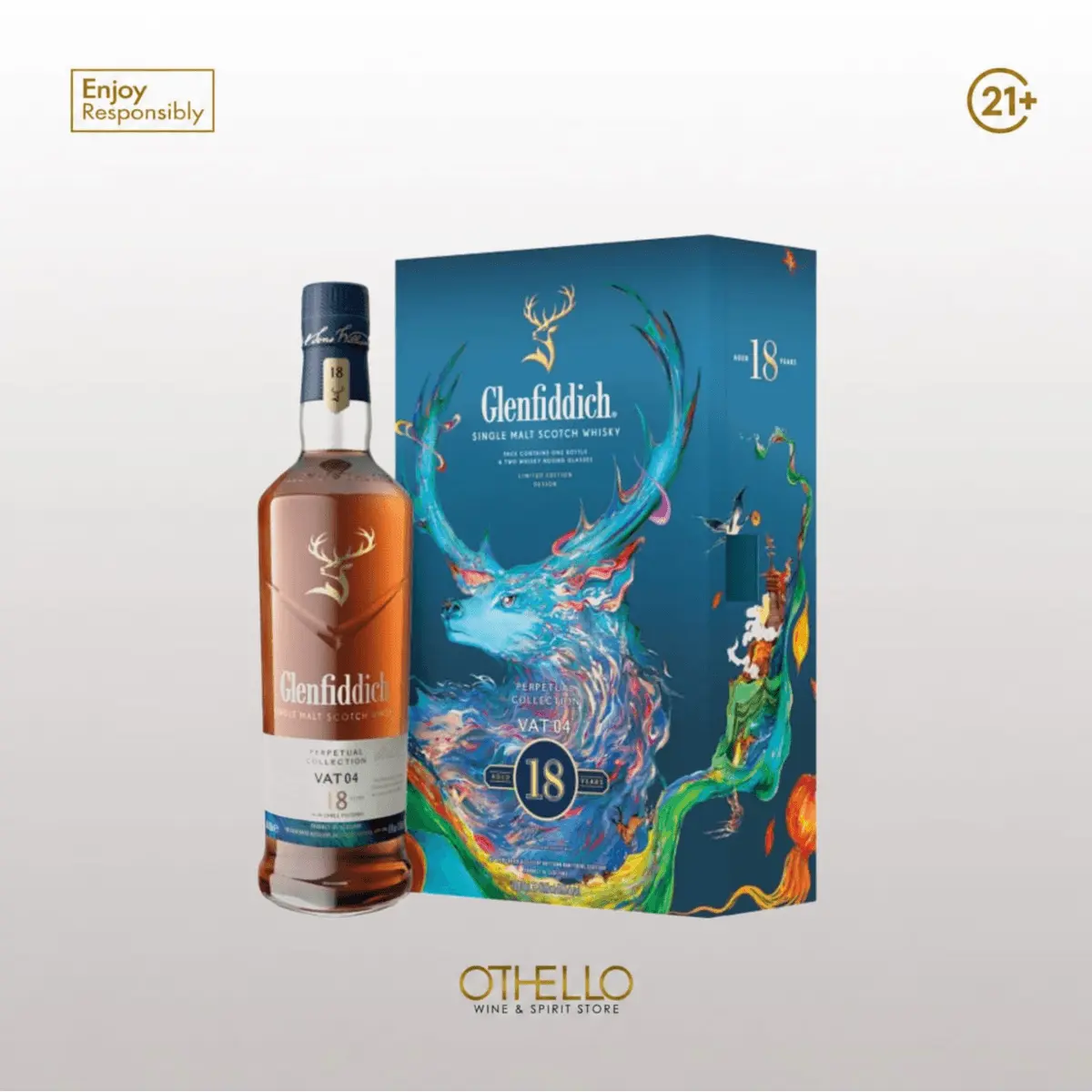 The Glenfiddich Perpetual Collection 18 Years Vat 04 Single Malt 700ml